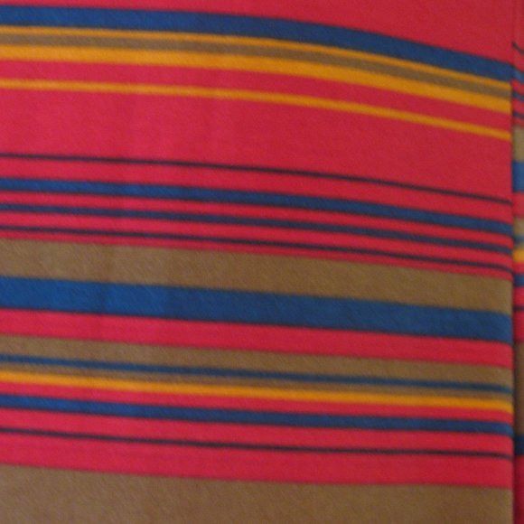 * 2/$15 LuLaRoe Julia Dress XS NWT $46 Red Stripe Stretch Body Con Sheath - Picture 3 of 4